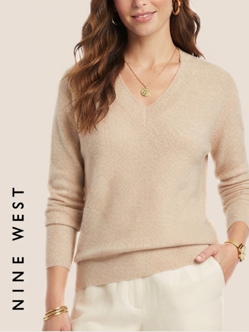 Sweater • NWT
Nine West • women’s Soft Ribbed Knit Sweater